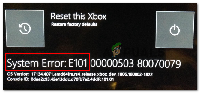Как исправить системную ошибку Xbox One E102?