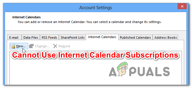 Исправлено: невозможно добавить или использовать Интернет-календарь в Outlook 2010 и более ранних версиях