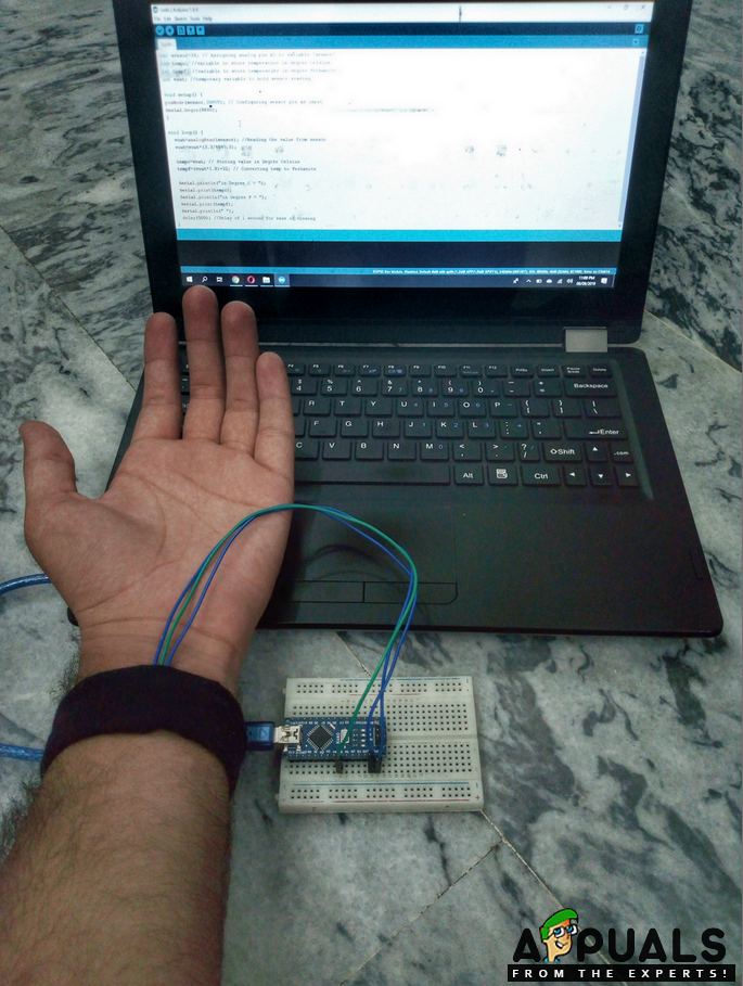 Как сделать цифровой термометр с помощью Arduino?