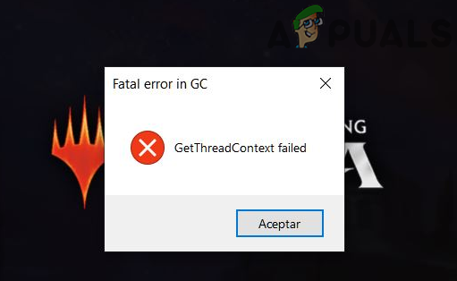 Исправлено: «GetThreadContext Failed» в MTG Arena