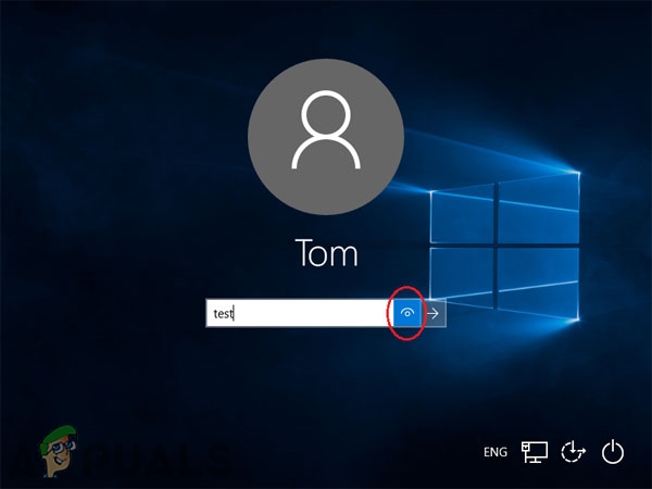 Как отключить кнопку открытия пароля в Windows 10?