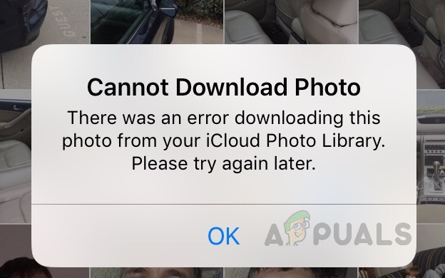 [FIX] Ошибка при загрузке этой фотографии из библиотеки iCloud
