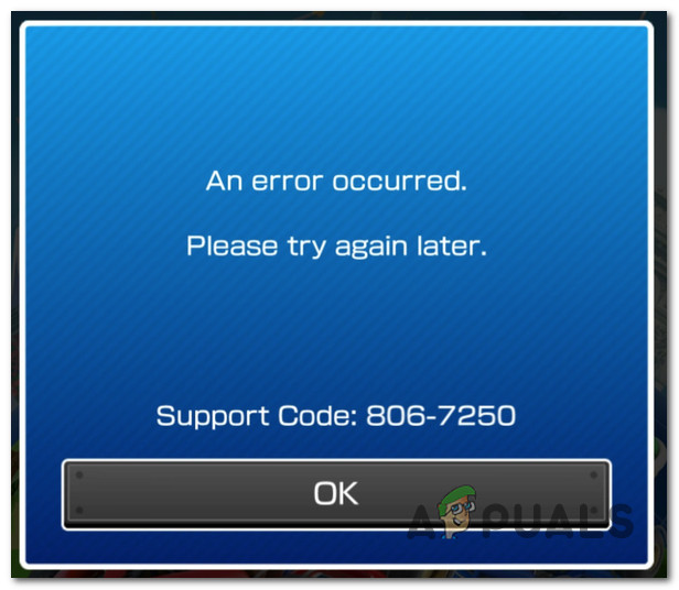 [FIX] Mario Kart Tour ‘Код ошибки 806-7250’ на Android