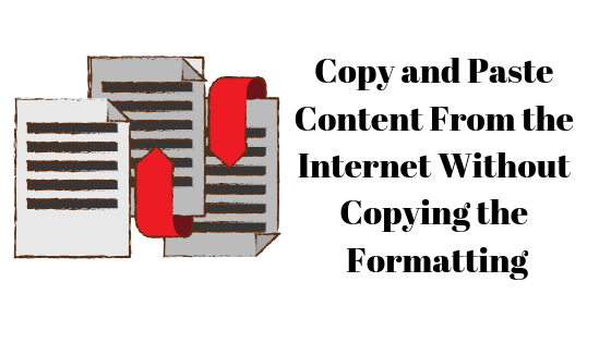 Как отредактировать форматирование скопированного текста из Интернета