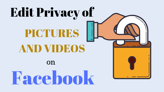 Как изменить конфиденциальность изображений и видео на Facebook