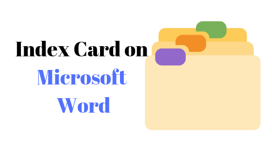Как сделать учетную карточку в Microsoft Word без шаблона