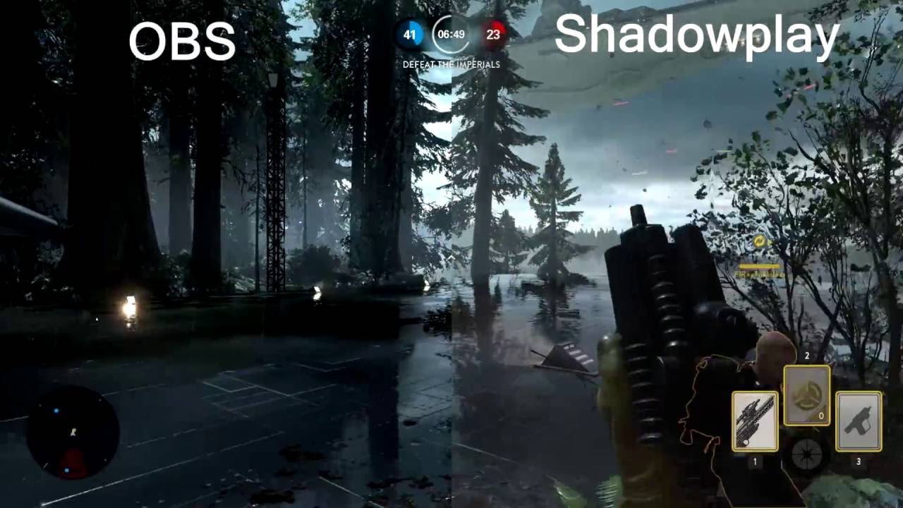 Shadowplay против OBS - Appuals.com - Ddok