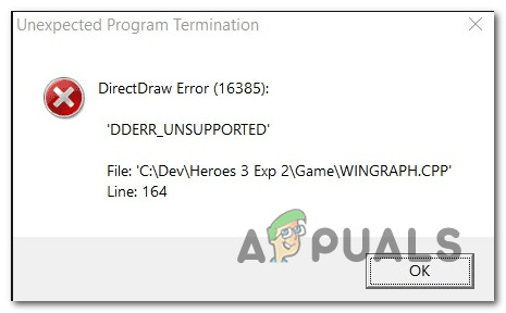 [FIX] Ошибка DirectDraw при игре в устаревшие игры в Windows 10?