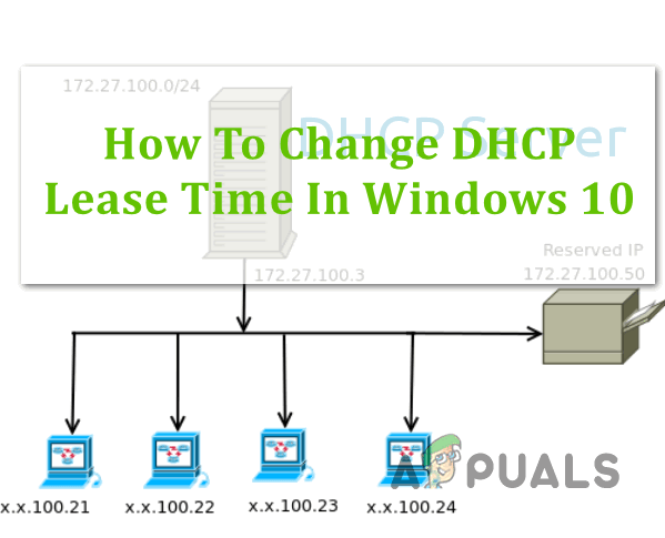 Как изменить время аренды DHCP в Windows 10