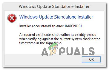 Устранение ошибки Центра обновления Windows 0X800B0101 в Windows 10
