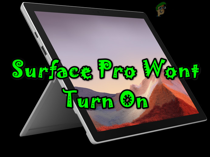 Surface Pro не включается?  Попробуйте эти исправления