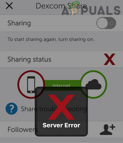 Как исправить ошибку сервера в приложении Dexcom (iOS и Android)