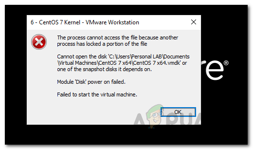 Как исправить ошибку VMware «Ошибка включения диска модуля» в Windows