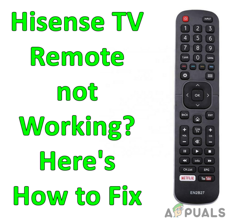 Пульт Hisense для телевизора не работает?  Вот как это исправить