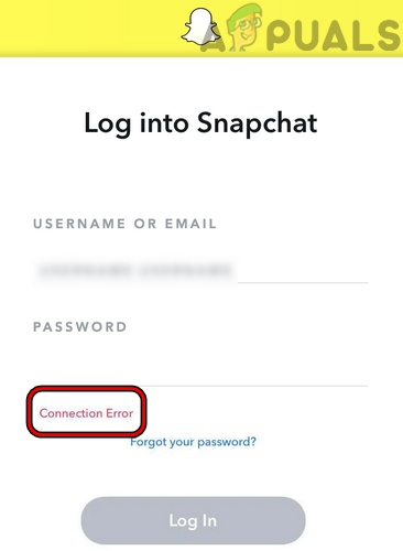 Как исправить «Ошибку подключения» в Snapchat?