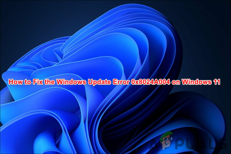 Исправлено: ошибка Центра обновления Windows 0x8024A004 в Windows 11