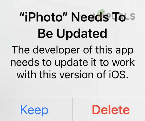 Как исправить «iPhoto нуждается в обновлении» на устройствах iOS?