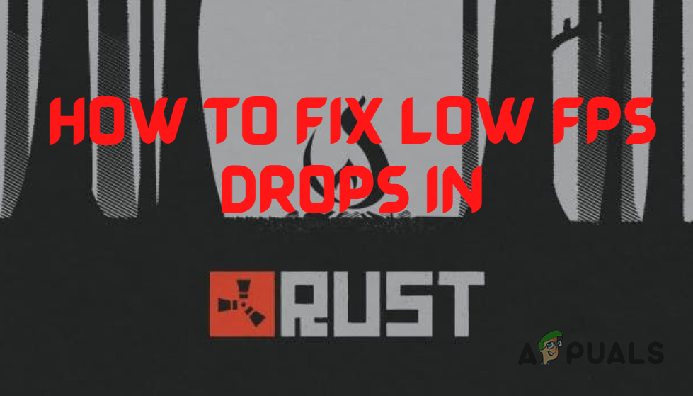 Дроп фпс в игре RUST