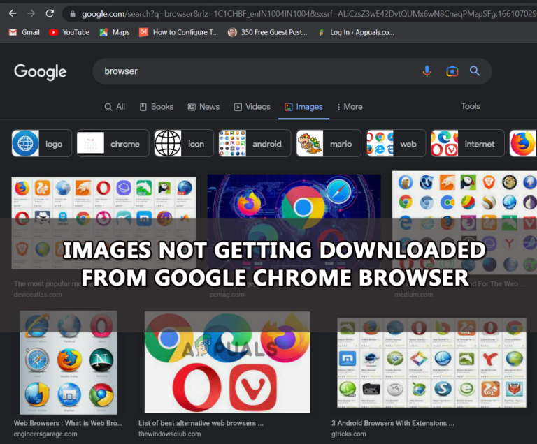 Изображения не загружаются из Google Chrome?  Попробуйте эти исправления