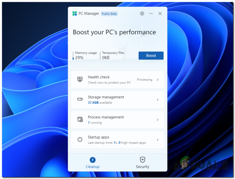 Как скачать и установить Microsoft PC Manager в Windows?