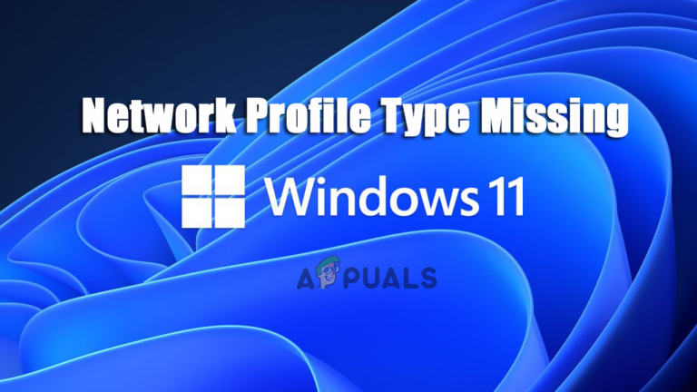 Как исправить отсутствующую опцию типа сетевого профиля в Windows 11?