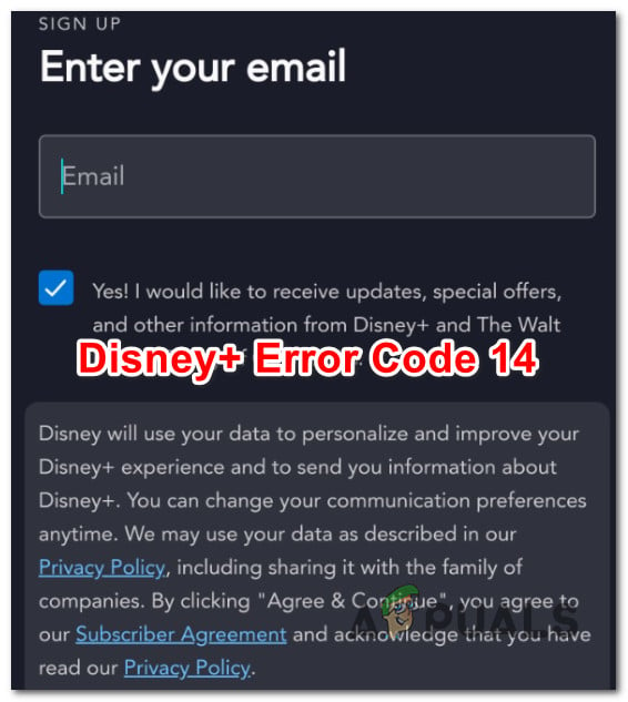 Как исправить код ошибки 14 на Disney Plus?