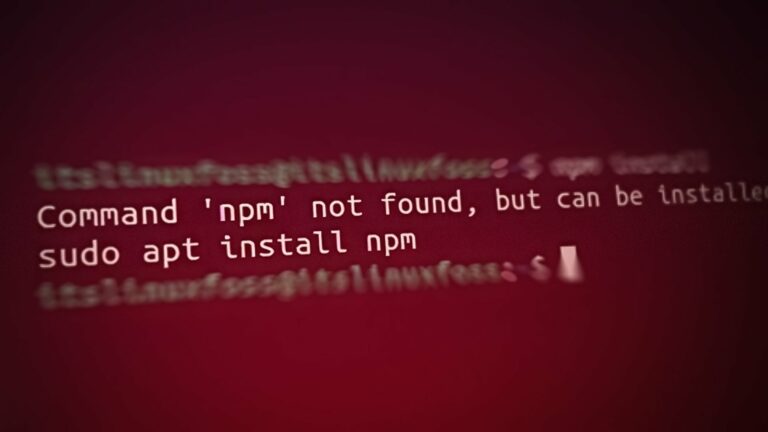 Как решить (команда «npm» не найдена) Ошибка?