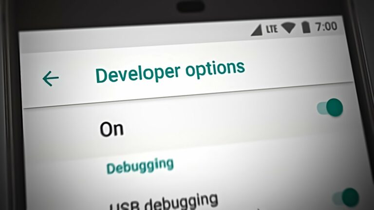 Как я могу включить или отключить параметры разработчика на моем Android?