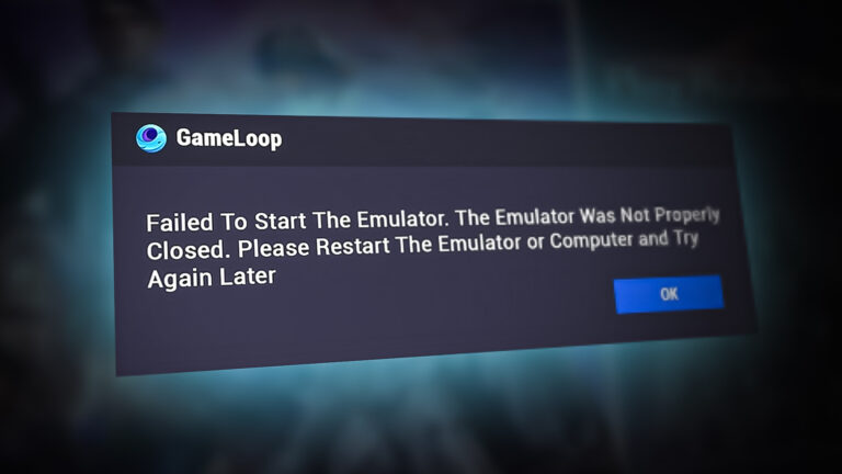 8 способов исправить ошибку GameLoop «Не удалось запустить эмулятор»