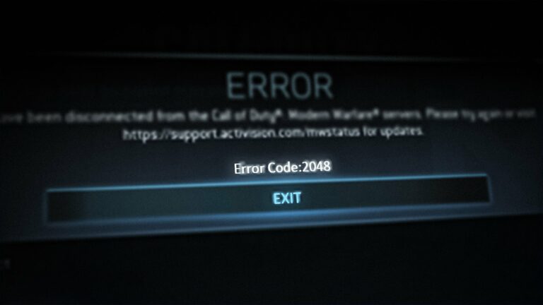 (Решено) Код ошибки: 2048 в Call of Duty: MW и Warzone