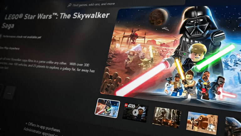 LEGO Star Wars The Skywalker Saga не устанавливается
