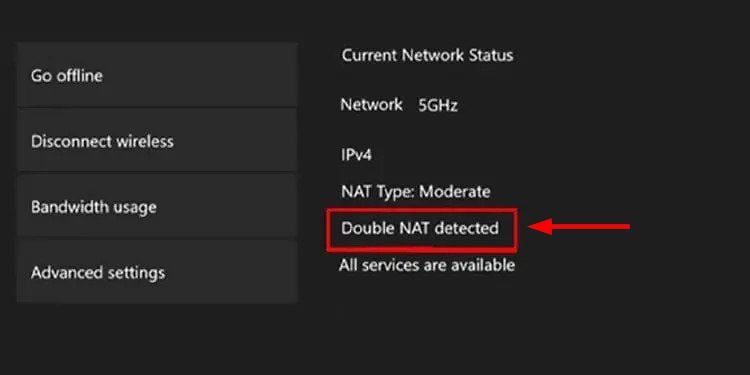 5 исправлений для «Double Nat Detected» в Xbox One и Series X/S