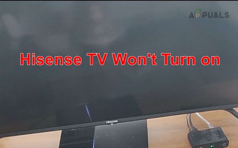 Исправлено: телевизор Hisense не включается (мигает красный свет)