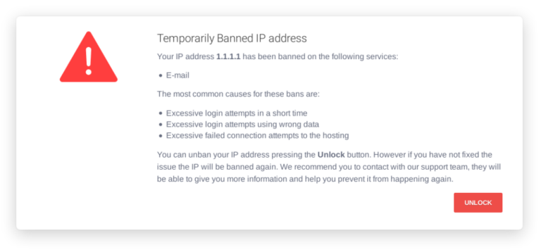 Исправлено: «Ваш IP-адрес был временно заблокирован» при посещении сайтов