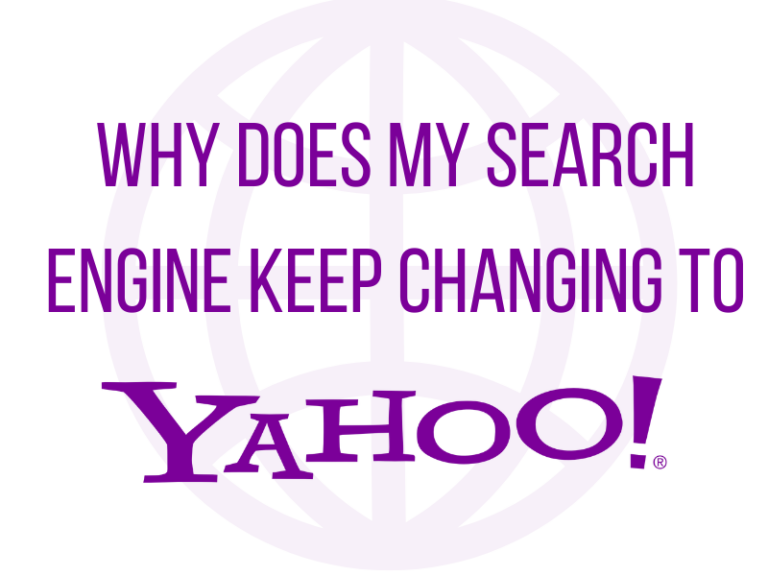 Почему моя поисковая система продолжает меняться на Yahoo?