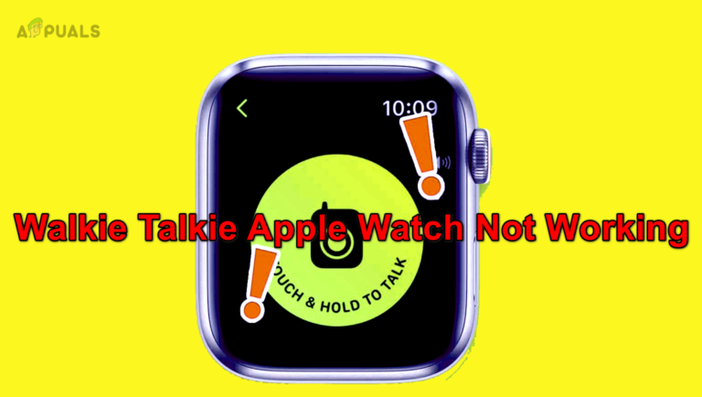 Исправлено: приложение Walkie Talkie не работает на Apple Watch