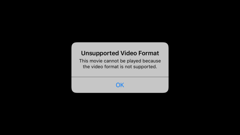 Как исправить проблему «Неподдерживаемый формат видео» на iPhone?