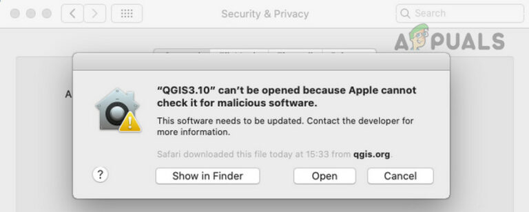 Как исправить ошибку «Apple не может проверить его на наличие вредоносного программного обеспечения»?