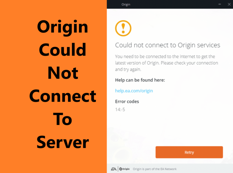 Как исправить ошибку «Не удалось подключиться к сервисам Origin»?