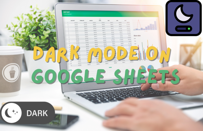 Как включить темный режим в Google Таблицах