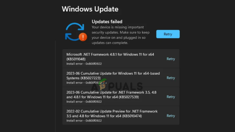Как исправить ошибку KB5011048 при установке в Windows 11/10?