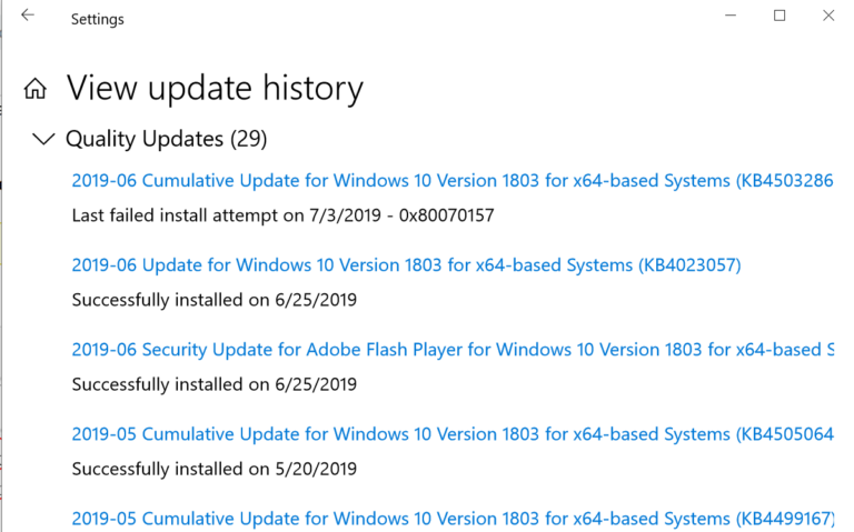 Как исправить ошибку Центра обновления Windows 0x80070157 на вашем компьютере?