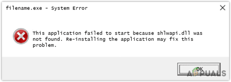 Как исправить ошибку отсутствия Shlwapi.dll в Windows?